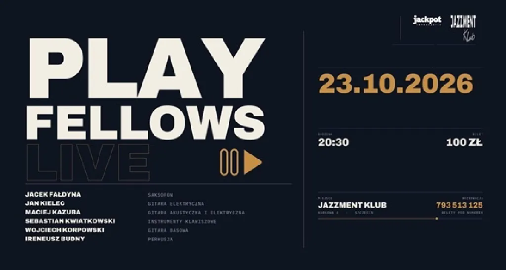 Play Fellows – koncert muzyki autorskiej