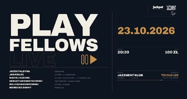 Play Fellows – koncert muzyki autorskiej