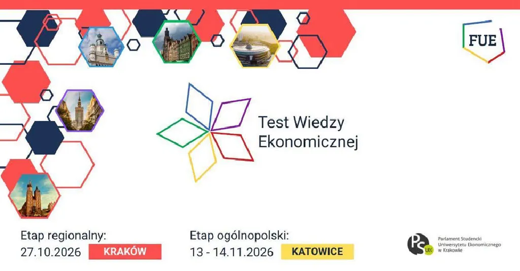 Test Wiedzy Ekonomicznej 2026 – etap regionalny w Krakowie