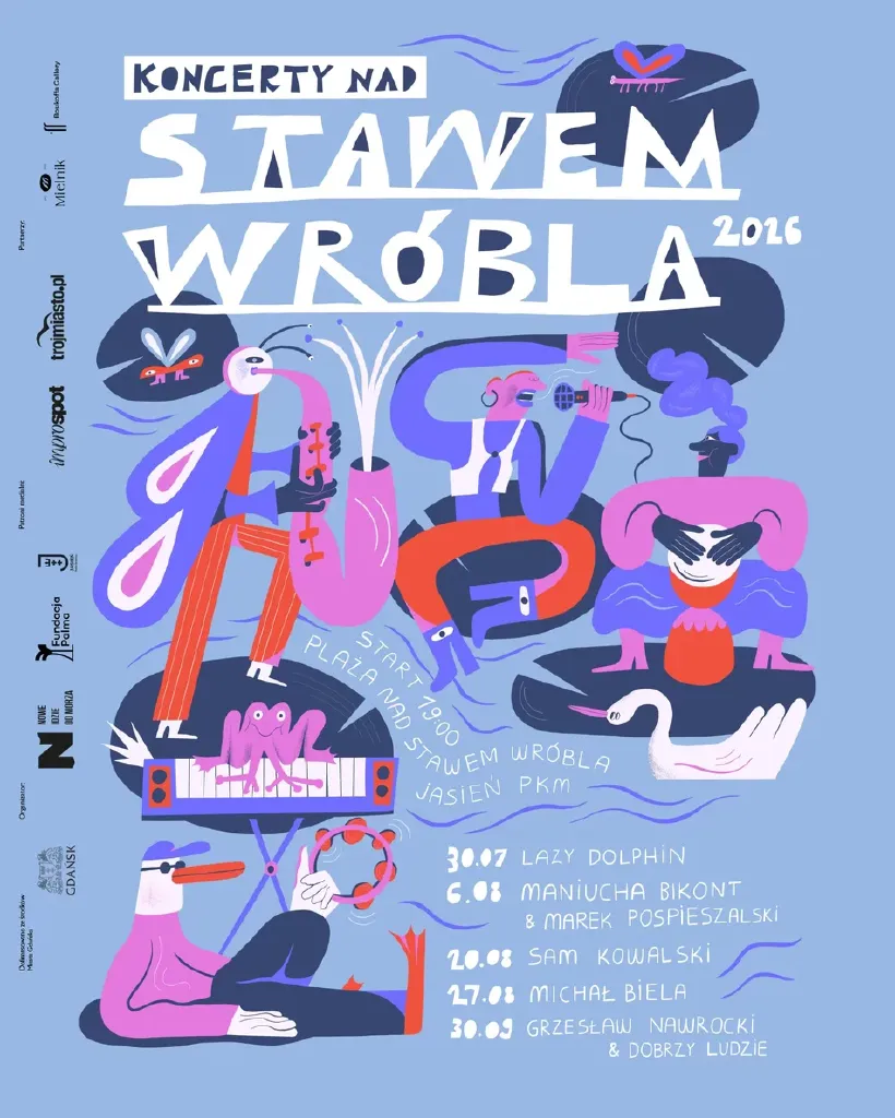 Koncerty nad Stawem Wróbla