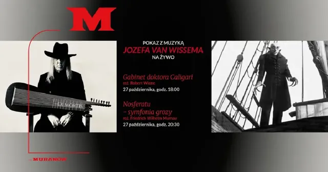 Gabinet doktora Caligari z muzyką Józefa van Wissema na żywo