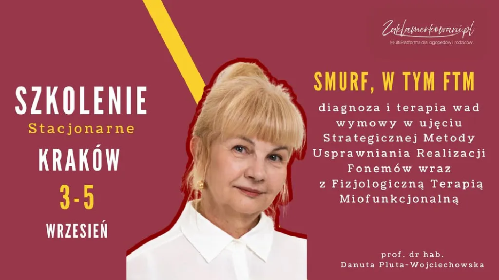 SMURF i FTM – szkolenie z diagnozy i terapii wad wymowy