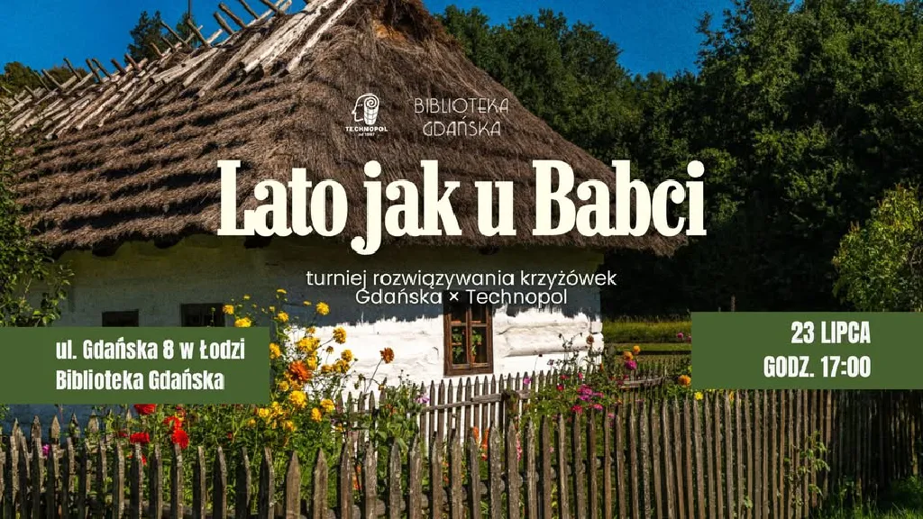 Lato jak u Babci – turniej rozwiązywania krzyżówek