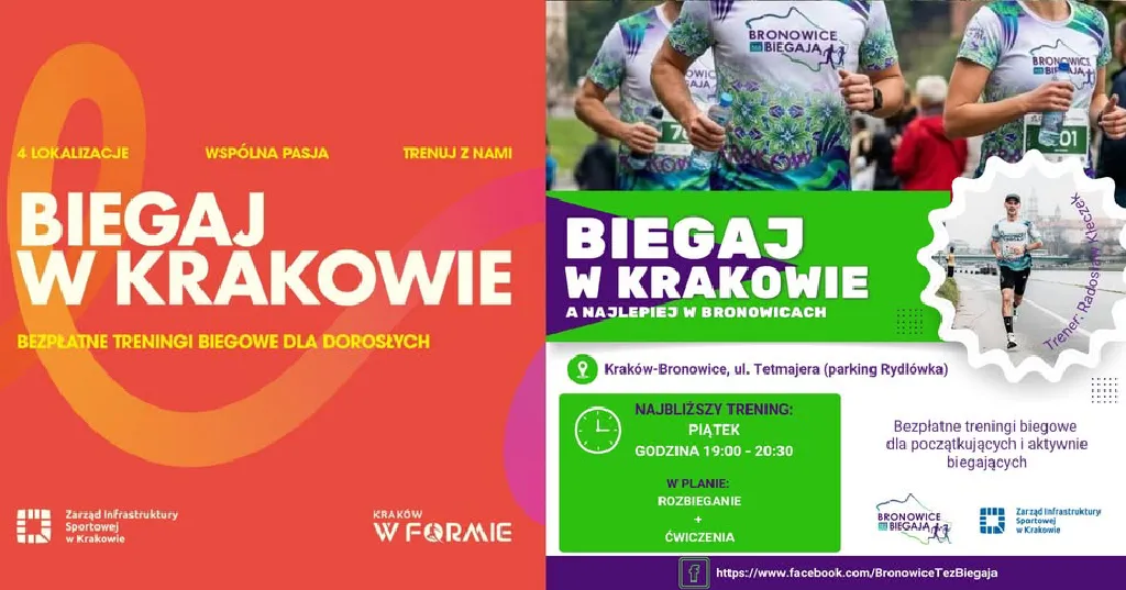 Biegaj w Krakowie – treningi w Bronowicach