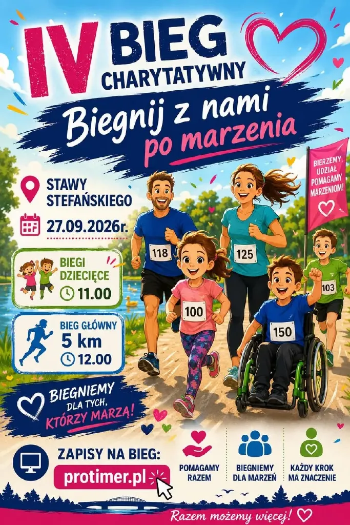 IV Bieg Charytatywny „Biegnij z Nami po Marzenia”