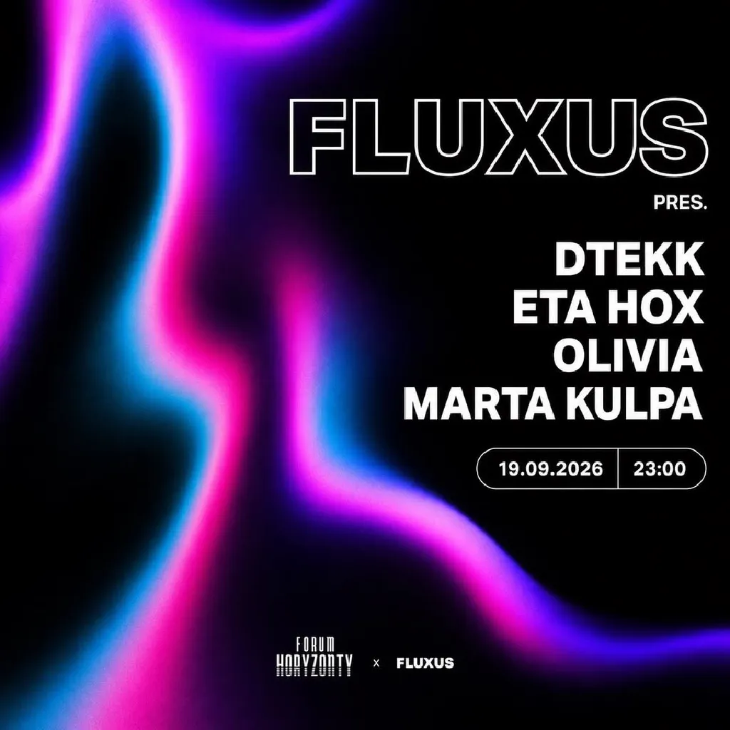 FLUXUS 002 – Dtekk, Eta Hox, Olivia