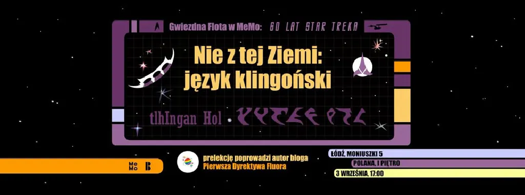Nie z tej Ziemi – prelekcja o języku klingońskim