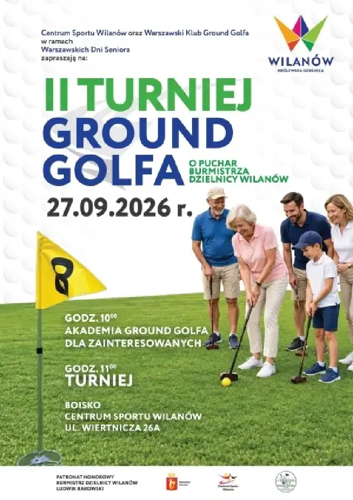 II Turniej Ground Golfa o Puchar Burmistrza Dzielnicy Wilanów