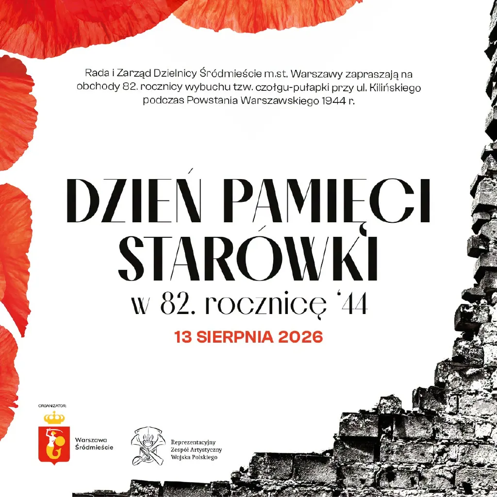 Dzień Pamięci Starówki 2026 – obchody i koncert