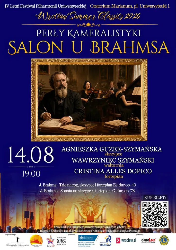 Perły kameralistyki – Salon u Brahmsa