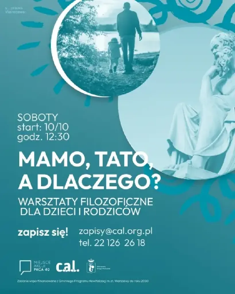 Mamo, tato, a dlaczego? – warsztaty filozoficzne