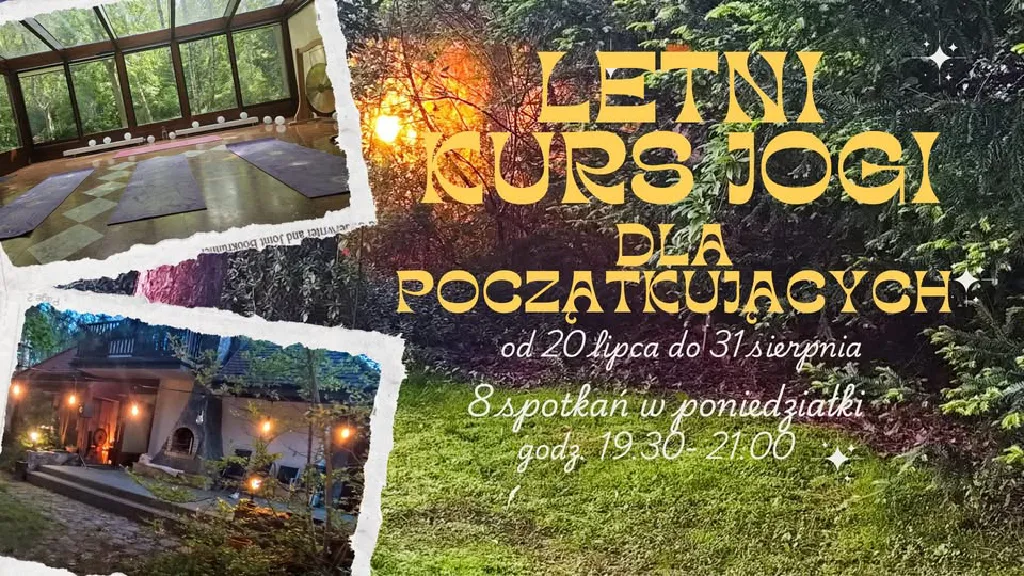 Letni kurs jogi dla początkujących w Anjali Joga