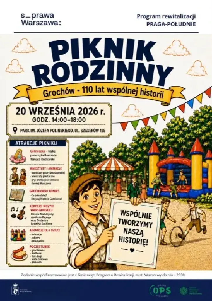 Piknik Rodzinny „Grochów – 110 lat wspólnej historii”