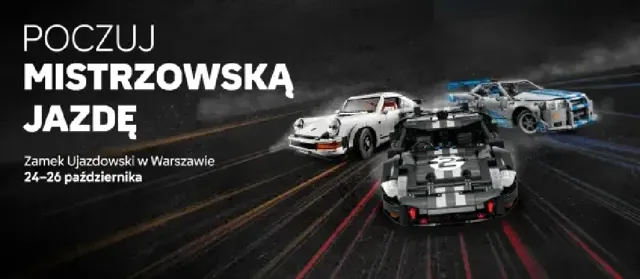 Motoryzacyjna wystawa LEGO® – samochody w pełnej skali