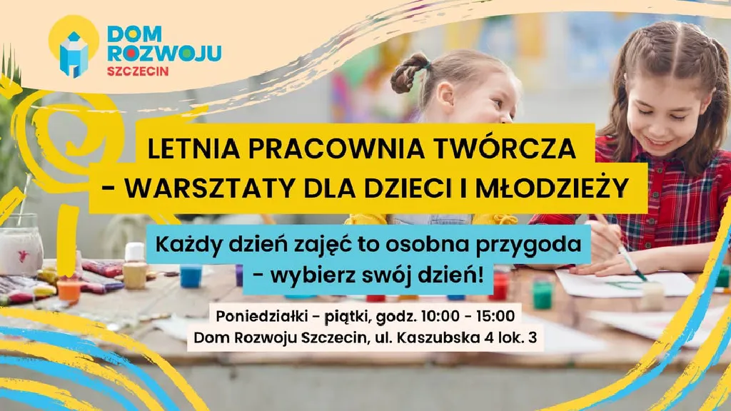Letnia Pracownia Twórcza dla dzieci i młodzieży