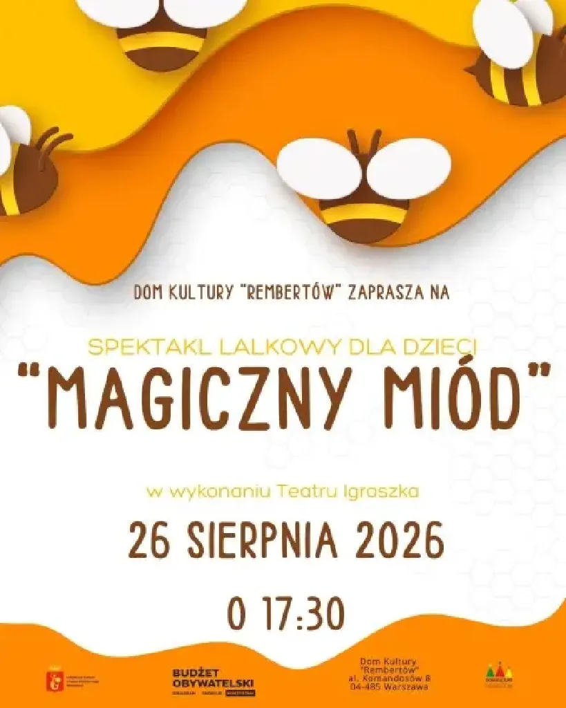 Magiczny miód – spektakl lalkowy