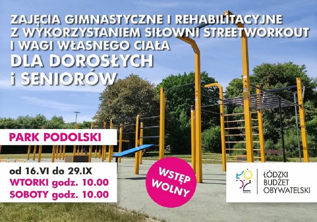 Zajęcia gimnastyczne i rehabilitacyjne – Park Podolski