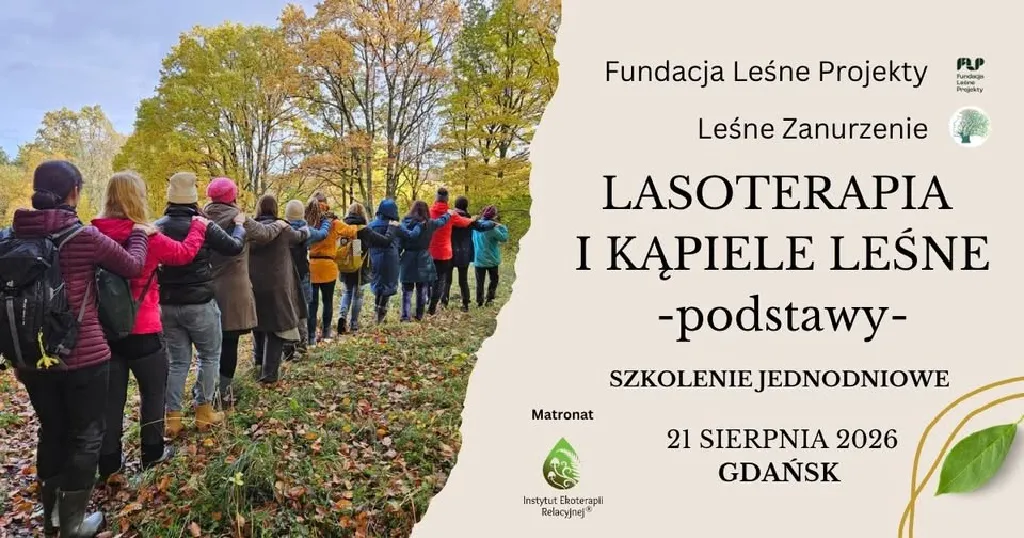 Lasoterapia i kąpiele leśne – szkolenie podstawowe
