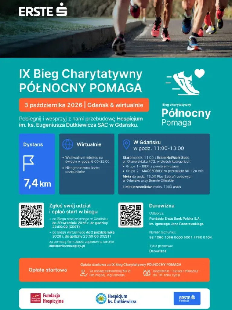 IX Bieg charytatywny Północny Pomaga