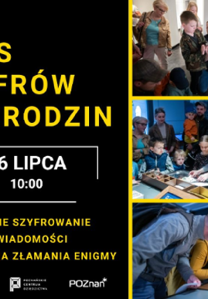 Kurs szyfrów dla rodzin – śladami łamaczy Enigmy