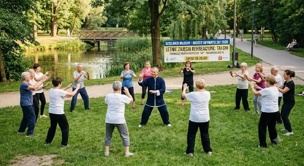 Tai Chi – bezpłatne zajęcia w dzielnicy Włochy