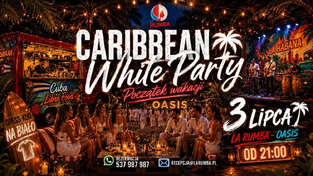 Caribbean White Party w OASIS