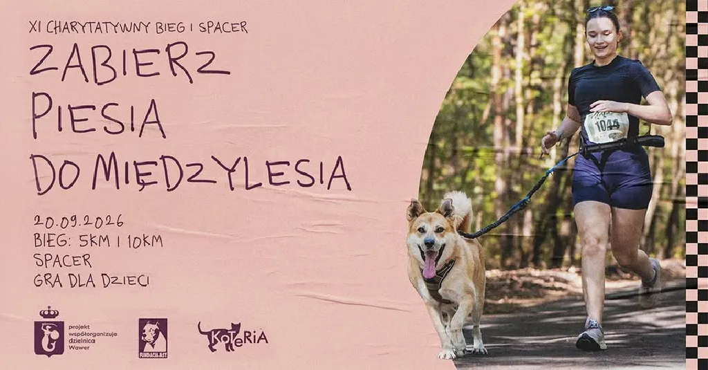 Zabierz PIESia – charytatywny bieg i spacer