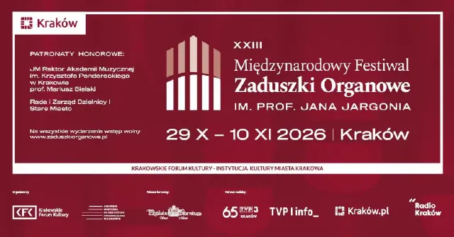 XXIII Międzynarodowy Festiwal Zaduszki Organowe im. prof. Jana Jargonia