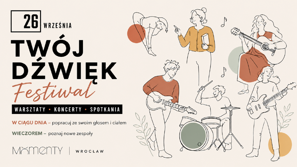Twój Dźwięk – warsztaty wokalne i koncerty