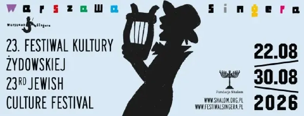23. Festiwal Kultury Żydowskiej Warszawa Singera