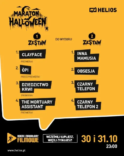 Maraton Halloween 26 – zestaw 1