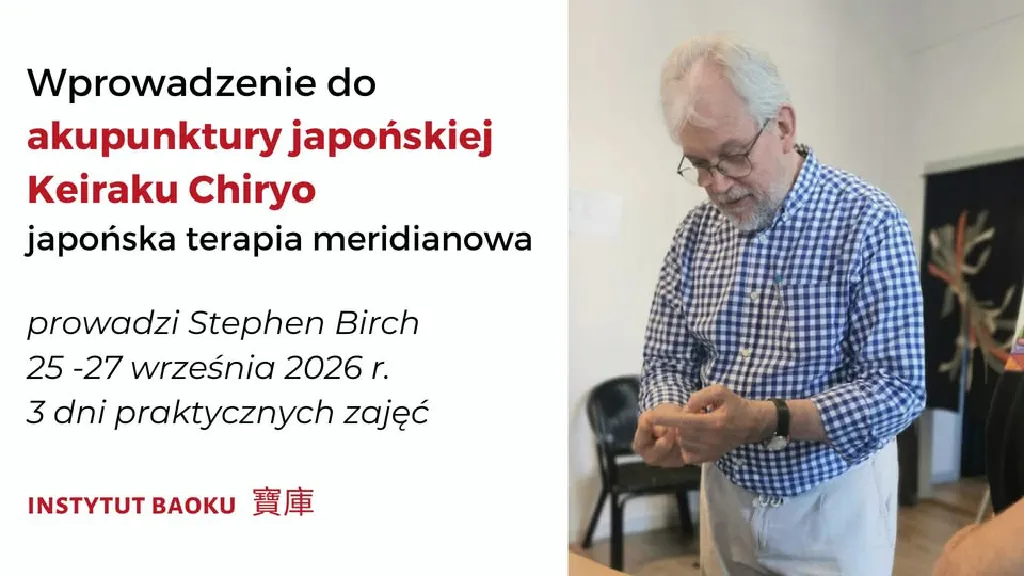 Wprowadzenie do akupunktury japońskiej – warsztaty