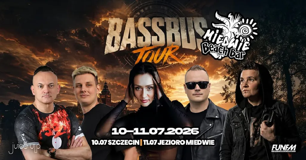 BassBus Tour 2026 w Szczecinie i nad Miedwiem