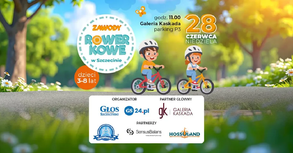 Zawody Rowerkowe dla dzieci w Galerii Kaskada