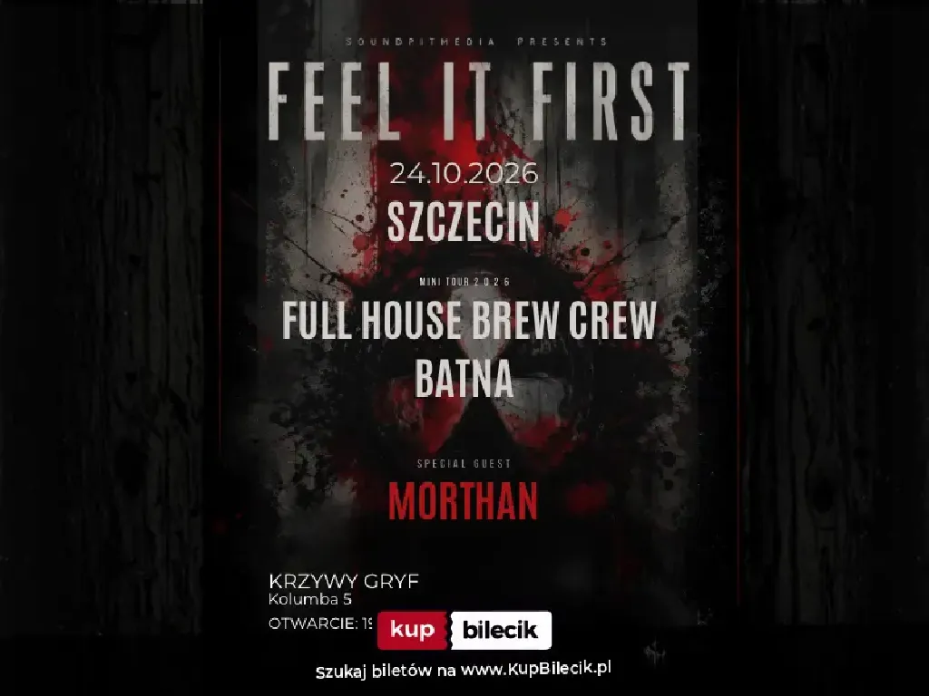 FEEL IT FIRST – koncert metalowy