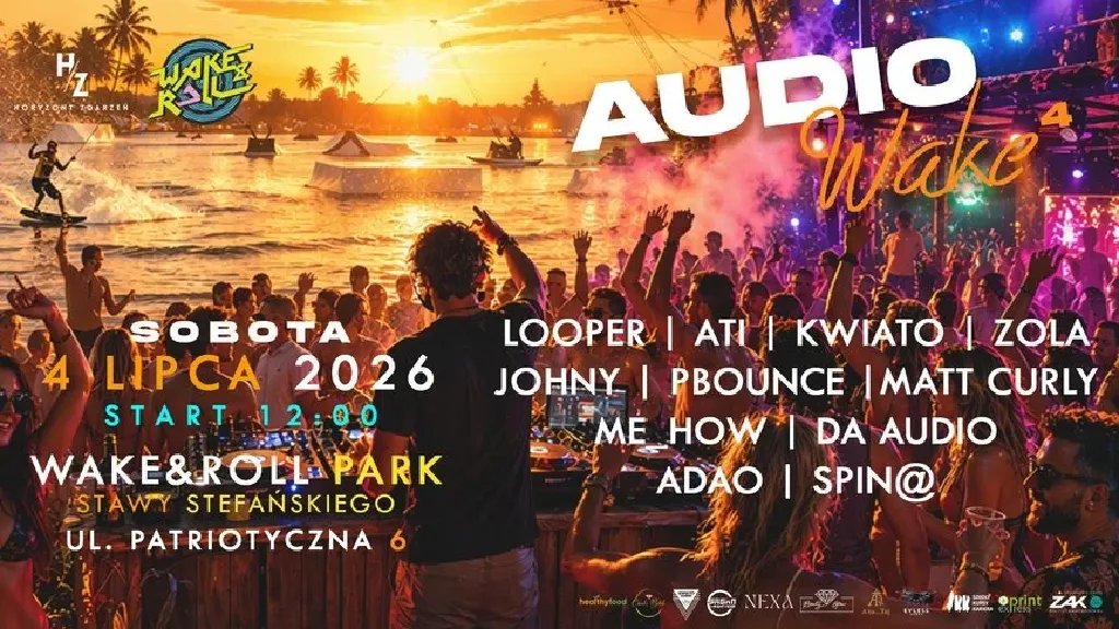 Audio Wake 4 – Beach & Bass na Stawach Stefańskiego
