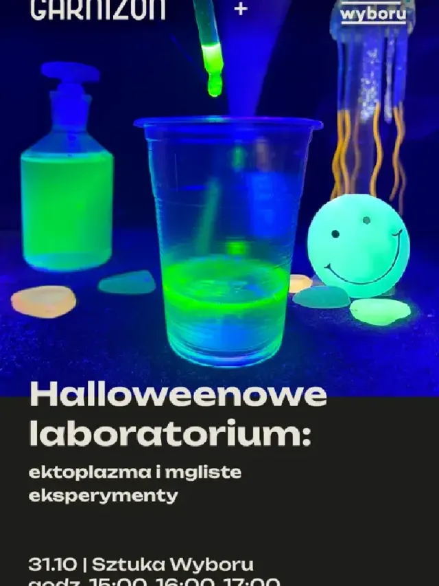 Ektoplazma i mgliste eksperymenty – warsztaty halloweenowe
