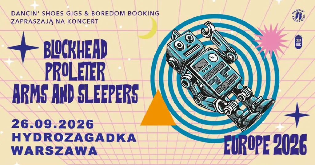 Blockhead, ProleteR oraz Arms And Sleepers – koncert