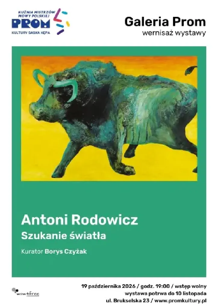 „Szukanie światła” – wernisaż malarstwa Antoniego Rodowicza
