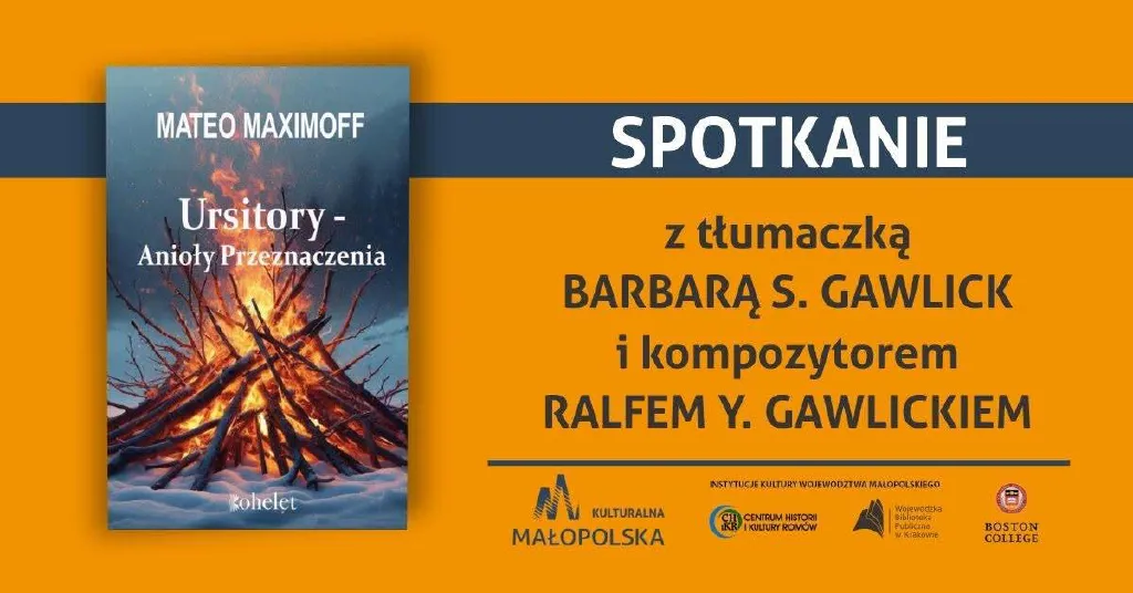 Ursitory. Anioły Przeznaczenia – spotkanie z Barbarą S. Gawlick i Ralfem Y. Gawlickiem