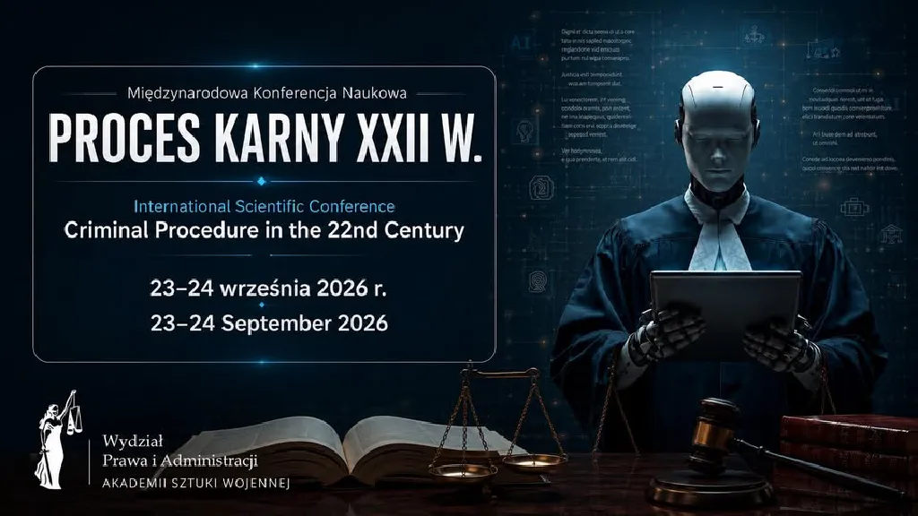 Międzynarodowa Konferencja Naukowa „Proces karny XXII w.”