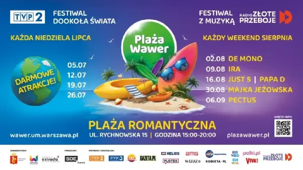 Plaża Wawer 2026 – Festiwal z Muzyką
