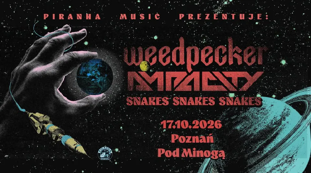 Weedpecker, Ampacity, Snakes Snakes Snakes – koncert