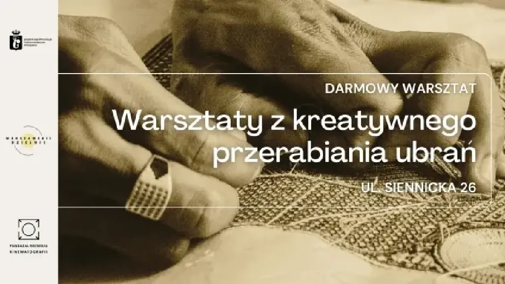 Eko warsztaty z kreatywnego przerabiania ubrań