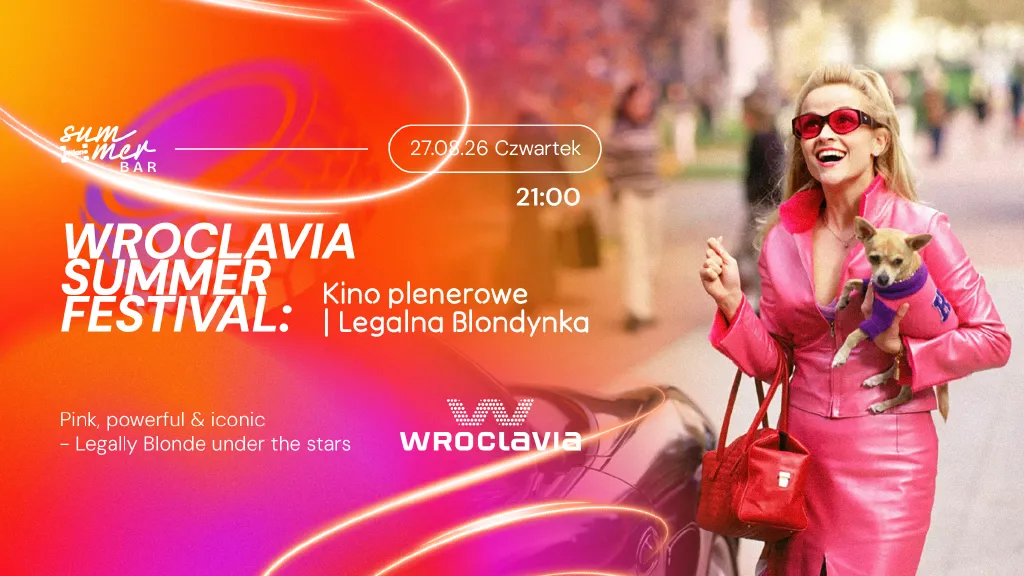 Legalna Blondynka – kino plenerowe na dachu Wroclavii