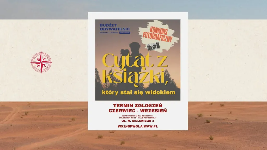 Cytat z książki, który stał się widokiem – konkurs fotograficzny