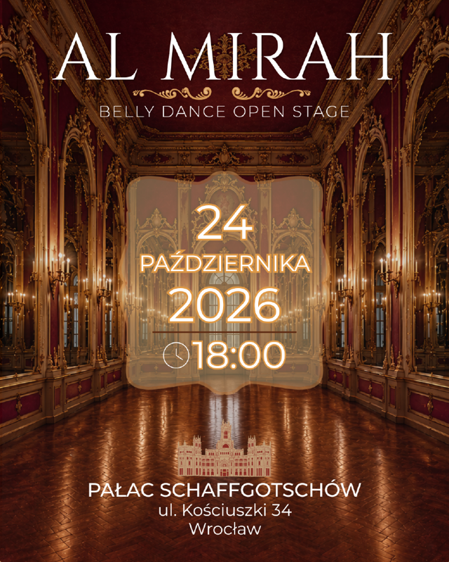 Orientalna scena otwarta – pokaz tańca Al Mirah