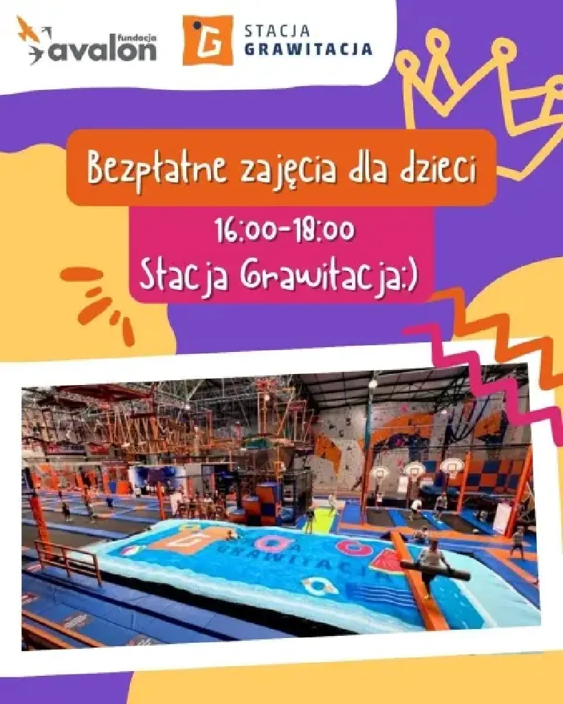 Zajęcia dla dzieci – Stacja Grawitacja