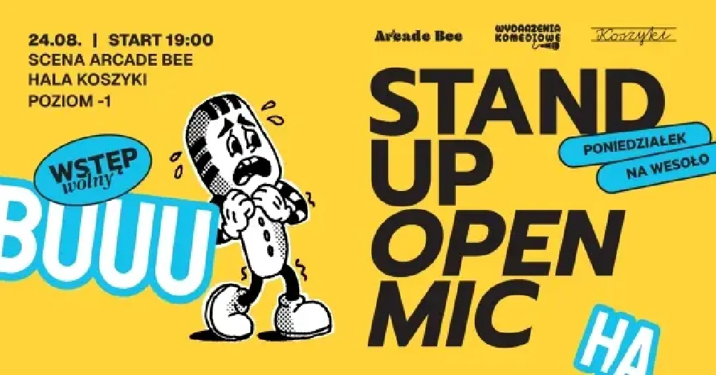 Open Mic Stand Up w Arcade Bee
