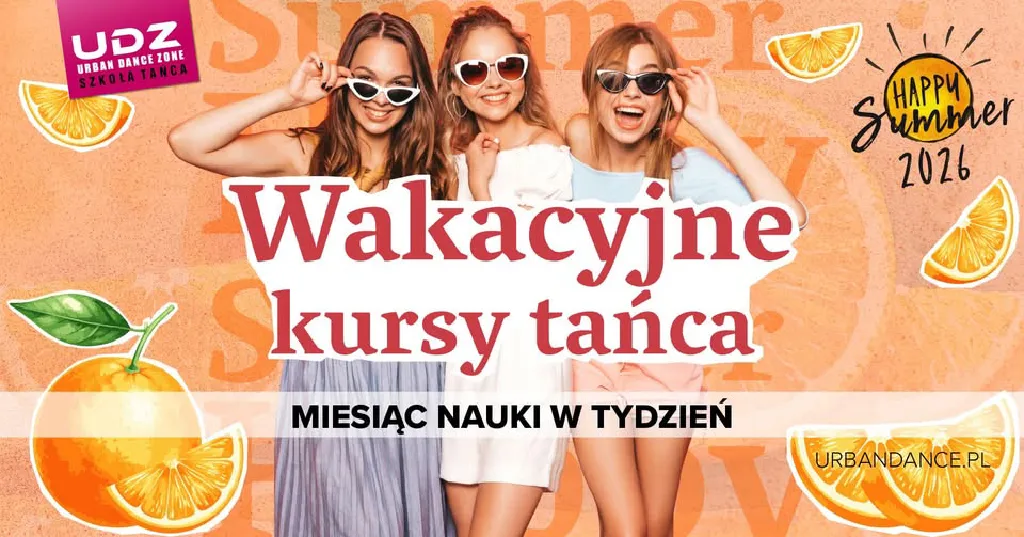 HAPPY SUMMER 2026 – wakacyjne kursy tańca